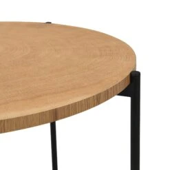 Lewes Oak Set Of 2 Side Tables -Entreprise Cc Shop BSD 064 detail1