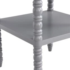 Aldwinke Dark Grey Bobbin 1 Drawer Side Table 21 Aldwinke Dark Grey Bobbin 1 Drawer Side Table -Entreprise Cc Shop BSD 097 DARKGREY detail3