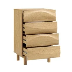Moriko Chest Of 4 Drawers -Entreprise Cc Shop BSD 112 OAK WB3
