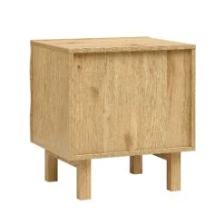 Moriko 2 Drawer Bedside Table -Entreprise Cc Shop BSD 113 OAK WB5