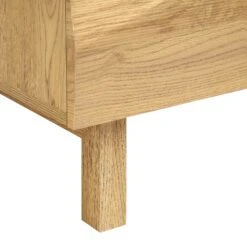 Moriko 2 Drawer Bedside Table -Entreprise Cc Shop BSD 113 OAK detail4