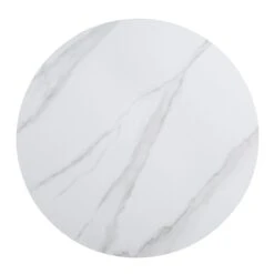 Maru Ceramic Top Black Pedestal Round Dining Table 17 Maru Ceramic Top Black Pedestal Round Dining Table -Entreprise Cc Shop BSD 137 BLACK WB3