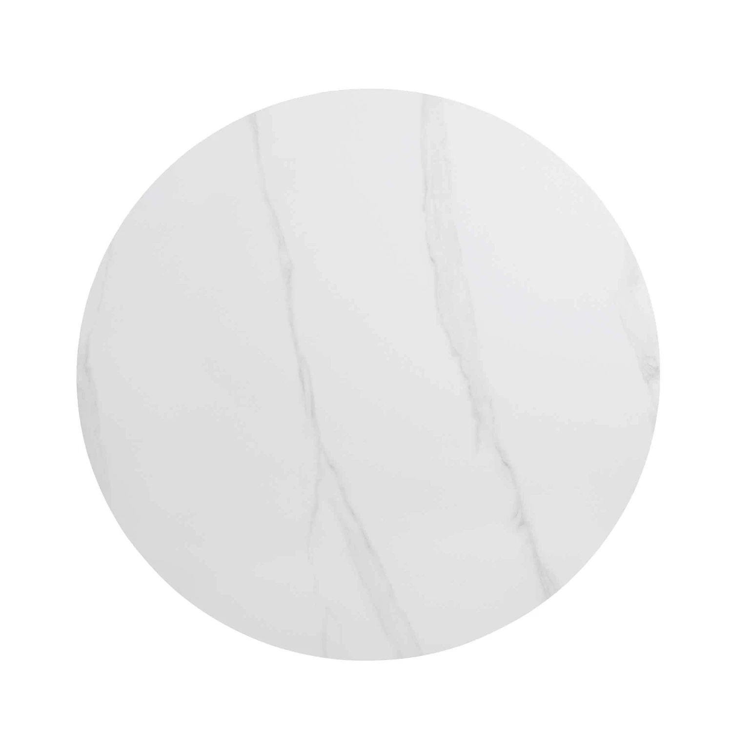 Maru Ceramic Top Silver Oak Pedestal Round Dining Table 8 Maru Ceramic Top Silver Oak Pedestal Round Dining Table - Image 6