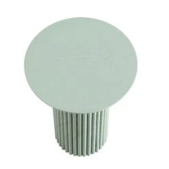 Maru Oak Round Side Table, Sage Green -Entreprise Cc Shop BSD 139 SAGE WB2