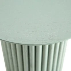 Maru Oak Round Side Table, Sage Green -Entreprise Cc Shop BSD 139 SAGE detail1