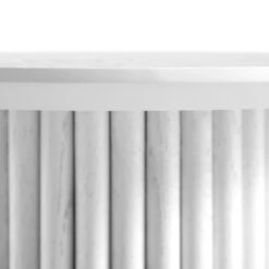 Maru Oak Round Side Table, Washed White -Entreprise Cc Shop BSD 139 WHITE detail2