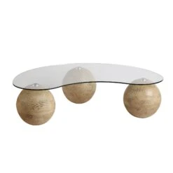 Sveti Curved Glass Coffee Table, Natural 13 Sveti Curved Glass Coffee Table, Natural -Entreprise Cc Shop BSD 142 OAK WB1