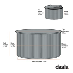 Maru Oak Round Coffee Table With Storage, Washed White -Entreprise Cc Shop BSD Maru BSD 140 2 5322e549 ea94 47a3 b800 95dd401bddd4