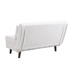 Algo Sofabed With Cushions In Beige Teddy Fabric 2 Seater -Entreprise Cc Shop D021B BEIGE TEDDY WB8