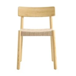 Ditton Set Of 2 Elm Wood And Jute Dining Chairs, Natural 15 Ditton Set Of 2 Elm Wood And Jute Dining Chairs, Natural -Entreprise Cc Shop DCH 086 NAT 2P WB3