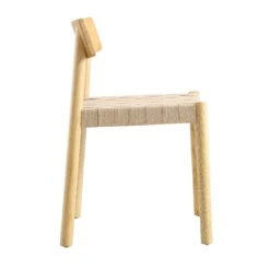 Ditton Set Of 2 Elm Wood And Jute Dining Chairs, Natural 18 Ditton Set Of 2 Elm Wood And Jute Dining Chairs, Natural -Entreprise Cc Shop DCH 086 NAT 2P WB4