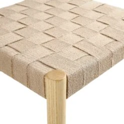 Ditton Set Of 2 Elm Wood And Jute Dining Chairs, Natural 23 Ditton Set Of 2 Elm Wood And Jute Dining Chairs, Natural -Entreprise Cc Shop DCH 086 NAT 2P detail3