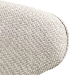 Langham Set Of 2 Oatmeal Woven Fabric Carver Dining Chairs With Fluted Back 27 Langham Set Of 2 Oatmeal Woven Fabric Carver Dining Chairs With Fluted Back -Entreprise Cc Shop DCH 2143 TAUPE WOV 2P detail2
