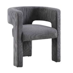 Greenwich Grey Corduroy Dining Chair -Entreprise Cc Shop DCH 2159 GREY CORD WB2