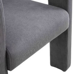 Greenwich Grey Corduroy Dining Chair -Entreprise Cc Shop DCH 2159 GREY CORD detail4