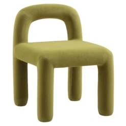 Libby Olive Green Velvet Dining Chair 15 Libby Olive Green Velvet Dining Chair -Entreprise Cc Shop DCH 2160 OLIVE VEL WB2