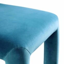 Libby Air Force Blue Velvet Dining Chair 25 Libby Air Force Blue Velvet Dining Chair -Entreprise Cc Shop DCH 2160 PETROL VEL detail4
