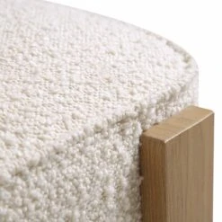 Ophelia Ecru Boucle Dining Chair -Entreprise Cc Shop DCH 2187 ECRU BOU detail3