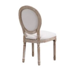 Lainston Set Of 2 Classic Limewashed Wooden Dining Chairs, Beige 18 Lainston Set Of 2 Classic Limewashed Wooden Dining Chairs, Beige -Entreprise Cc Shop DCH 88 BEIGE 2P WB5