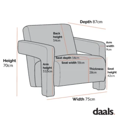 Brompton Sculptural Armchair, Rust Velvet 17 Brompton Sculptural Armchair, Rust Velvet -Entreprise Cc Shop Dimensional Drawings June 2023 ACH 2163 5e7b24fc 44e1 4d4e b844 1fc928572520