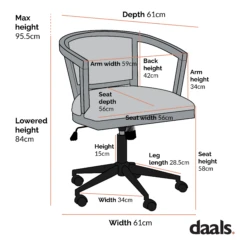 Lucia Natural Cane Swivel Desk Chair 17 Lucia Natural Cane Swivel Desk Chair -Entreprise Cc Shop Dimensional Drawings June 2023 OCH 035 1
