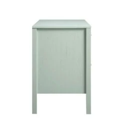 Frances Woven Rattan 3-Drawer Desk, Mint -Entreprise Cc Shop FT DESK 02 SAGE WB5