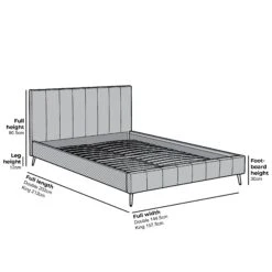 Sylvie Velvet Upholstered Bed Frame With Golden Chrome Legs, Pink Velvet 16 Sylvie Velvet Upholstered Bed Frame With Golden Chrome Legs, Pink Velvet -Entreprise Cc Shop Furniture Dimensions 3 JAH 06 cc676329 3fc9 4117 9f78 ca8c92ba86b9