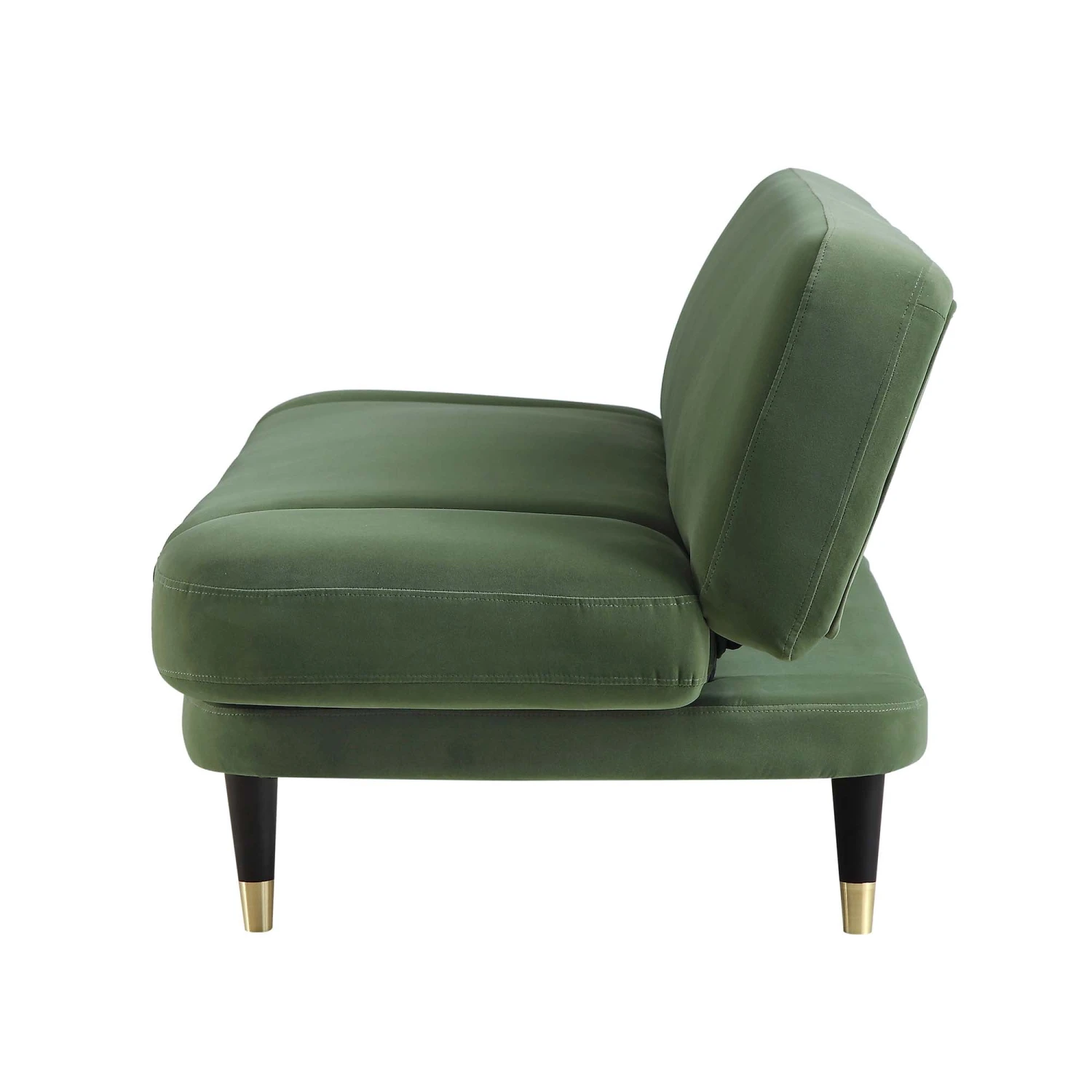 Solna 2-Seater Sofa Bed, Moss Green Velvet 13 Solna 2-Seater Sofa Bed, Moss Green Velvet - Image 12
