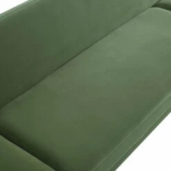 Solna 2-Seater Sofa Bed, Moss Green Velvet 33 Solna 2-Seater Sofa Bed, Moss Green Velvet -Entreprise Cc Shop GCSF 2277 MOSS VEL detail1