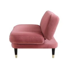Solna 2-Seater Sofa Bed, Dusty Rose Velvet 28 Solna 2-Seater Sofa Bed, Dusty Rose Velvet -Entreprise Cc Shop GCSF 2277 PINK VEL WB5