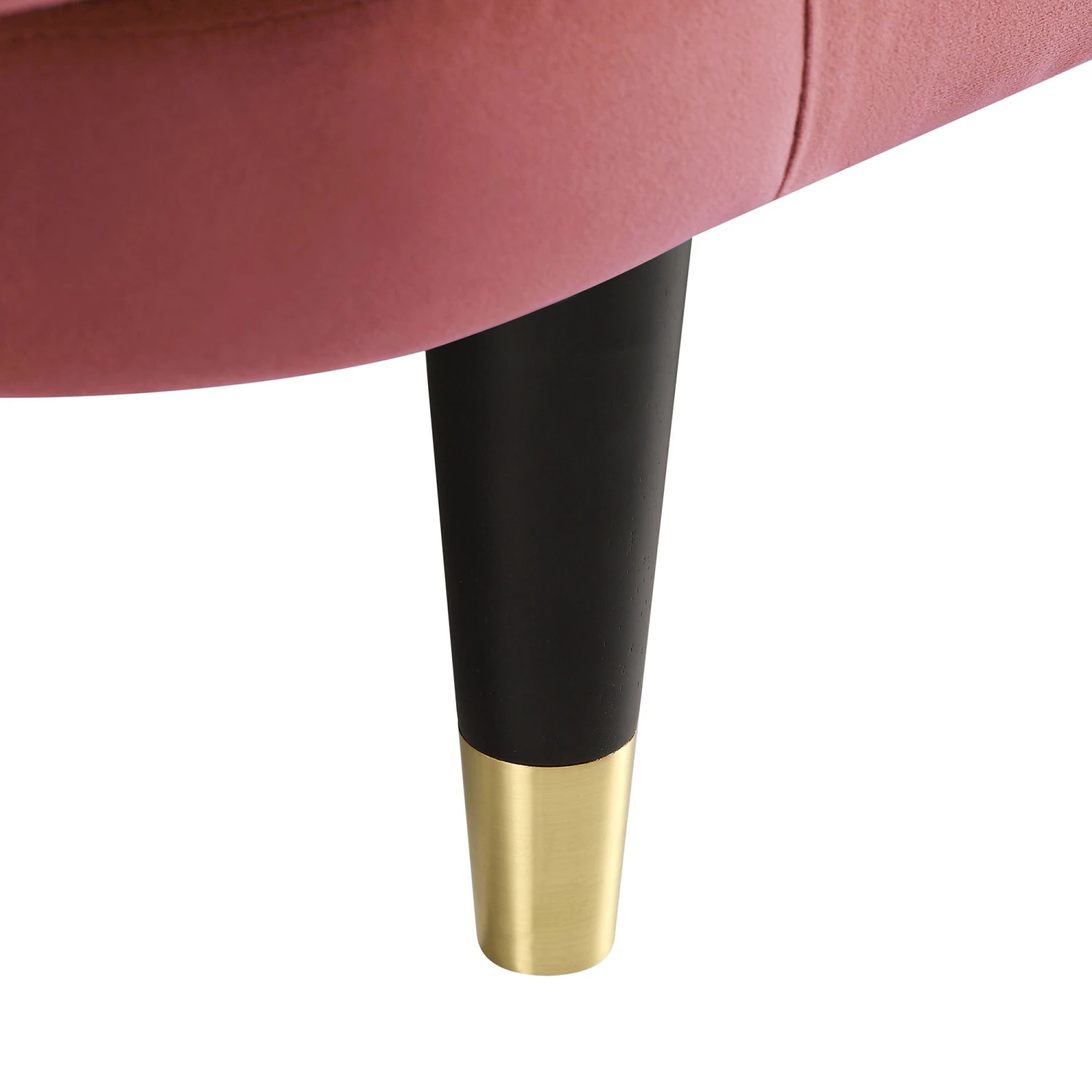 Solna 2-Seater Sofa Bed, Dusty Rose Velvet 18 Solna 2-Seater Sofa Bed, Dusty Rose Velvet - Image 16