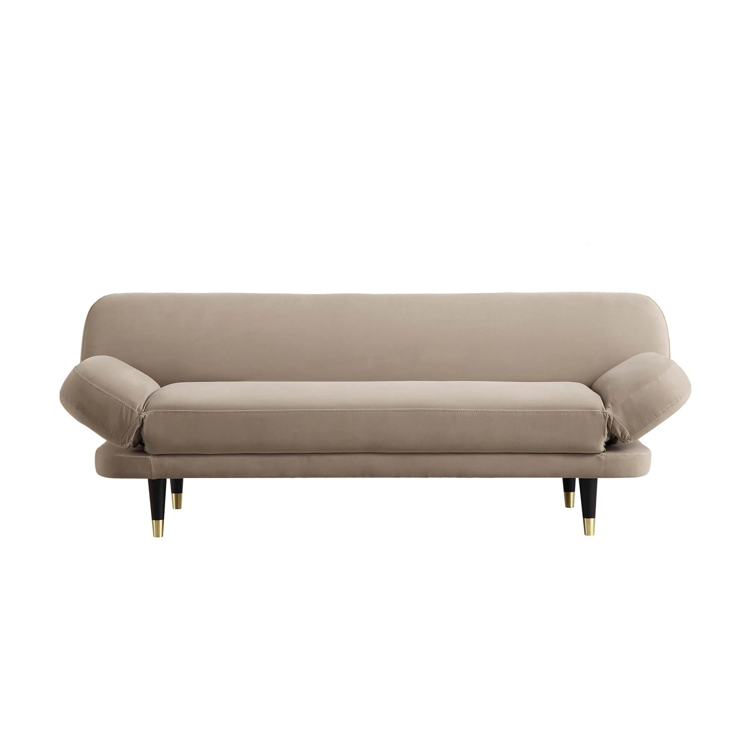 Solna 2-Seater Sofa Bed, Mink Velvet 10 Solna 2-Seater Sofa Bed, Mink Velvet - Image 8