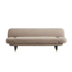 Solna 2-Seater Sofa Bed, Mink Velvet 25 Solna 2-Seater Sofa Bed, Mink Velvet -Entreprise Cc Shop GCSF 2277 TAUPE VEL WB2