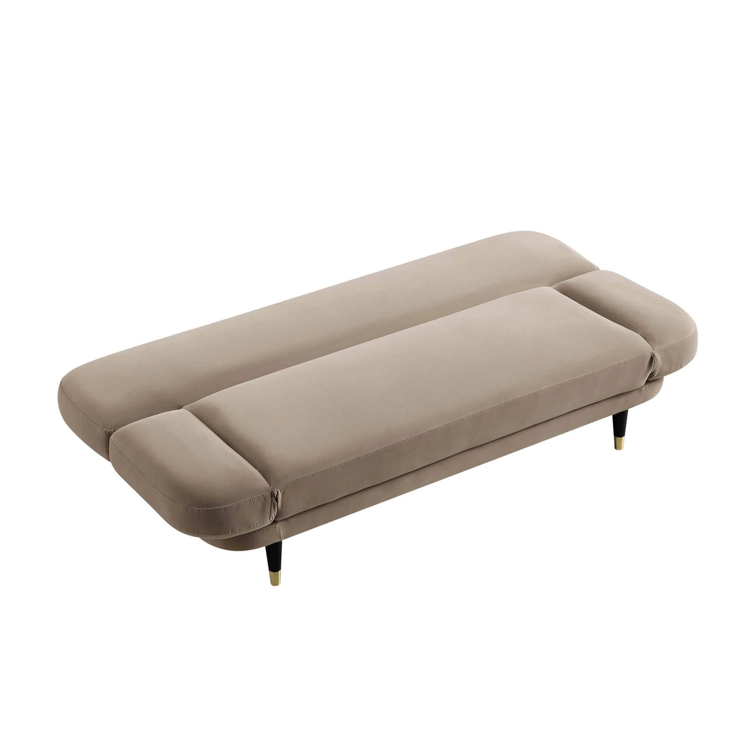 Solna 2-Seater Sofa Bed, Mink Velvet 12 Solna 2-Seater Sofa Bed, Mink Velvet - Image 10