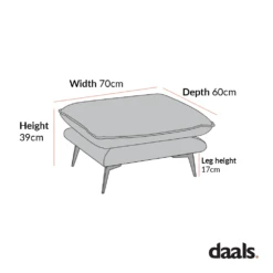 Obriel Grey Marl Fabric Footstool -Entreprise Cc Shop GCSF 2299 STOOL 1 dc4c12c7 4728 40d6 98af 2caea59608f1