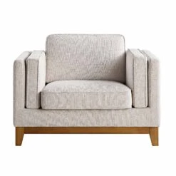 Dipley Oatmeal Fabric Sofa, 1-Seater 18 Dipley Oatmeal Fabric Sofa, 1-Seater -Entreprise Cc Shop GCSF 2339 OAT WOV 1ST WB1