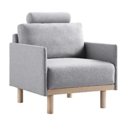 Timber Grey Marl Fabric Armchair 16 Timber Grey Marl Fabric Armchair -Entreprise Cc Shop GCSF 2348 GREY FAB 1ST WB1