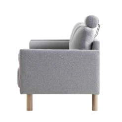 Timber Grey Marl Fabric Sofa, 3-Seater 24 Timber Grey Marl Fabric Sofa, 3-Seater -Entreprise Cc Shop GCSF 2348 GREY FAB 3ST WB5