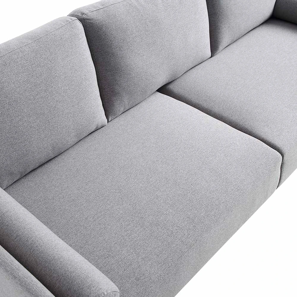 Timber Grey Marl Fabric Sofa, 3-Seater 16 Timber Grey Marl Fabric Sofa, 3-Seater - Image 14