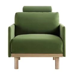 Timber Fern Green Velvet Armchair 20 Timber Fern Green Velvet Armchair -Entreprise Cc Shop GCSF 2348 MOSS VEL 1ST WB2