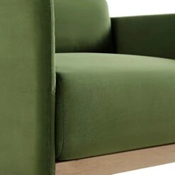 Timber Fern Green Velvet Armchair 24 Timber Fern Green Velvet Armchair -Entreprise Cc Shop GCSF 2348 MOSS VEL 1ST detail1