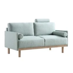 Timber Sage Green Fabric Sofa, 2-Seater -Entreprise Cc Shop GCSF 2348 SAGE FAB 2ST WB2