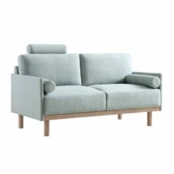 Timber Sage Green Fabric Sofa, 2-Seater -Entreprise Cc Shop GCSF 2348 SAGE FAB 2ST WB3