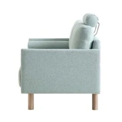 Timber Sage Green Fabric Sofa, 2-Seater -Entreprise Cc Shop GCSF 2348 SAGE FAB 2ST WB4