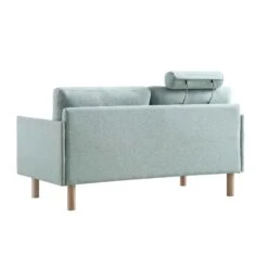 Timber Sage Green Fabric Sofa, 2-Seater -Entreprise Cc Shop GCSF 2348 SAGE FAB 2ST WB6