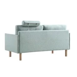 Timber Sage Green Fabric Sofa, 2-Seater -Entreprise Cc Shop GCSF 2348 SAGE FAB 2ST WB7