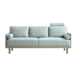 Timber Sage Green Fabric Sofa, 3-Seater 19 Timber Sage Green Fabric Sofa, 3-Seater -Entreprise Cc Shop GCSF 2348 SAGE FAB 3ST WB1