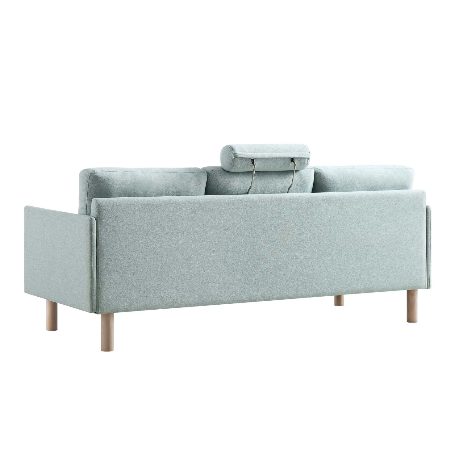 Timber Sage Green Fabric Sofa, 3-Seater 11 Timber Sage Green Fabric Sofa, 3-Seater - Image 9