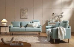 Timber Sage Green Fabric Sofa, 3-Seater 18 Timber Sage Green Fabric Sofa, 3-Seater -Entreprise Cc Shop GCSF 2348 SAGE FAB groupscene2