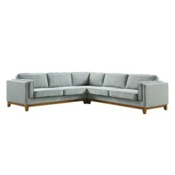 Dipley Sage Woven Fabric Grande Corner Sofa 24 Dipley Sage Woven Fabric Grande Corner Sofa -Entreprise Cc Shop GCSF 2399 SAGE WOV LARGECORNER WB1